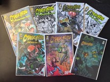 CYBERFROG: UNFROGETTABLE TALES Complete Set  1 thru 4 w/ Additional Variants picture