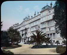 CANNES GRAND HOTEL CALIFORNIA FRANCE C1890 OLD PHOTOGRAPH Magic Lantern Slide picture
