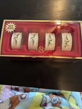 Lennox Christmas Napkin Rings 2003 picture