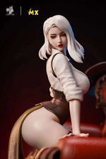 MX Studio Lazydog Ashe 1/6 Resin Model Painted Bob Head Anime Statue IN STOCK picture