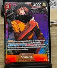 Shuraiya (Wings of the Captain) Alternate Art Super Rare Foil OP06-009 NM picture