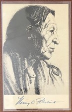 Vintage Henry C Balink Postcard Signed Paccannie Taos Indian Santa Fe NM picture