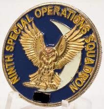 9th Special Operations Squadron Combat Shadow Air Force Challenge Coin NUMBERED picture