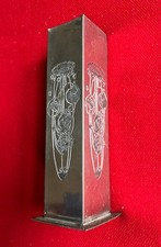 Charles Rennie Mackintosh Pewter Art Nouveau Aesthetic Movement Flower Vase picture
