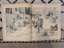 1895 LIFE Magazine — Appian Way Centerfold, Aladdin Drama, Street Scene — Apr 18 picture