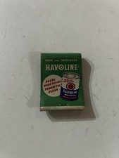 Vintage Texaco Havoline Motor Oil Matchbook Carl Beller Aberdeen South Dakota picture