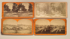 (4) Marquette Michigan Stereoview Photo  Convent C.B. Brubaker picture
