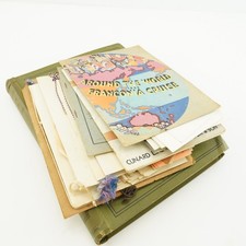 398 PIECES Cunard Line Franconia Menus Shows pictures 1932 Cruise Ship POSTCARDS picture