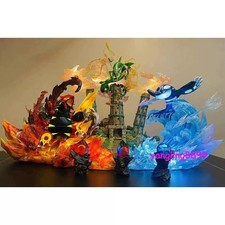 Resin Recast Groudon + Kyogre +Rayquaza GK Figures Statue Collectible Toy w/ LED picture