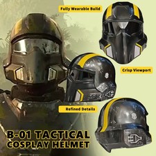 Helldivers 2 Freedom Fighter Helmet Starship Trooper Cosplay Full Head Mask Prop picture