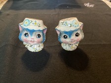 Lefton Miss Priss Kitty Cat Salt & Pepper Shakers 1511 Kitschy Kitchen 3