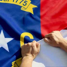 Anley Rip-Proof Double Sided 3-Ply North Carolina State Flag - NC Flags picture