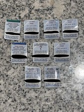 McDonald's Monopoly UNREDEEMED CHANCE, FOOD, PARK PLACE, READING RAILROAD picture