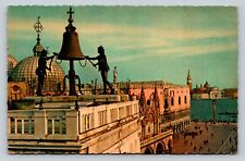 Church at Piazzetta San Marco VENICE Italy Vintage Postcard A243 picture