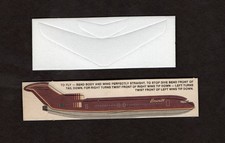 Unusual Vintage Braniff Airlines Kiddie Model Flying Airplane & Foam Wings NOS picture