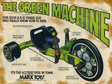The Green Machine Metal Sign 9