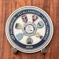 FCC Allenwood 2024 The Flagship Of The Bureau Challenge Coin  W#24 picture
