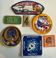 Vintage Boy Scouts of America (BSA) Patch Lot - 7 Pieces (1998–2010) picture
