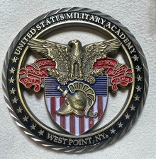 VERY RARE Challenge Coin - Superintendent USMA West Point NY LARGE picture