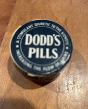 1940s Dodd's Pill Dodds Medicine Co. Hamburg, New York Vintage Medical Container picture
