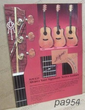 1985 ALVAREZ YAIRI PRINT AD -  Kazuo Yairi  Signature Series Guitars DY61, 62,63 picture