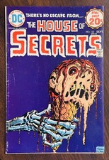 DC House Of Secrets #123 Bronze Horror Comics 1974 Frank Robbins Ice Cream Cover picture