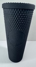 Starbucks Matte Black Studded Tumbler  2021 Realease Cup No Straw picture