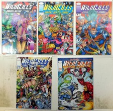 WildC.A.T.s: Covert Action Teams Lot 5 #0, 3, 4, 5, 6 1993 Image Comics picture