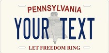 Pennsylvania Liberty Bell License Plate Personalized  Car Bike Motorcycle picture