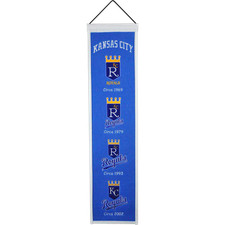 Kansas City Royals Logo Evolution Heritage Banner picture