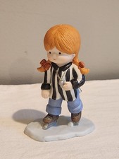 Enesco Country Cousins Katie Ice Skating Referee 1989 picture
