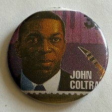 John Coltrane Pinback Button ?OOAK  picture