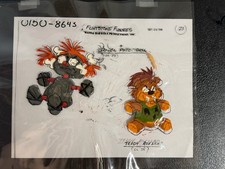 Flintstone Kids Original Production Cel 1986 Teddy Ruxspin Gravel Patch Doll picture