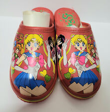 Vintage Old Sailor moon Anime children's sandals Red Usagi Rare picture