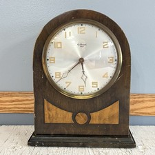 Vintage GILBERT 1807 Mantle Clock Works Great picture