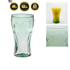 Classic Coca-Cola Glass in Georgia Green 17.2oz/510ml Coke Glass picture