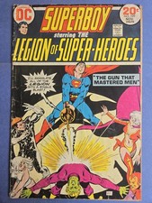 DC COMICS - SUPERBOY AND THE LEGION OF SUPER-HEROES - # 199 - NOV 1973 - BRONZE picture