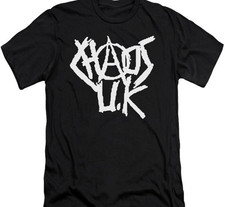 basic shirt CHAOS UK band NEW black T-shirt Unisex All sizes S to 5Xl XA59 picture