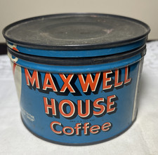 Vintage Maxwell House Coffee Tin Canister picture