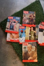 Wholesale Lot  24 1950's-1960's Life Magazines Good Condition picture