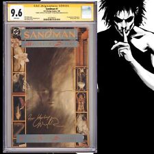 CGC 9.6 SS Sandman #1 signed sketch personalized by Dringenberg 1989 White Pages picture