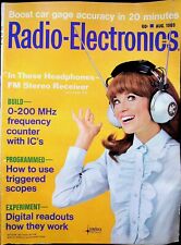 IN THESE HEADPHONES FM STEREO RECEIVERS - RADIO - ELECTRONICS MAGAZINE, AUG 1969 picture
