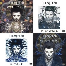 The Weeknd Japan Limited 4 CD Yoshitaka Amano Art Work Jacket PSL #MD777 picture