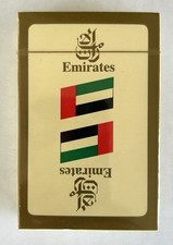 Vintage Deck Of Playing Cards Emirates Airlines Foreign Travel Souvenir picture