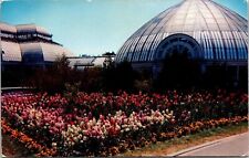 Conservatory Courtyard New York Botanical Garden Bronx Park Postcard Unused UNP picture