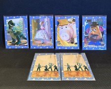 1995 Skybox Toy Story Lot- Rex Bo Peep Hamm Mr. Potato Head & Green Army Men picture