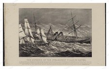 North Atlantic Ville du Havre Sinking Standard Postcard COPY RPPC picture