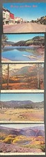 Lot of 5 BEAVER UTAH Vintage Postcards Puffer Lake Beaver Mountains & Ponds Town picture