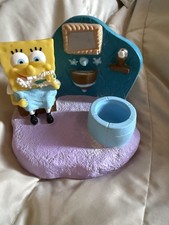 Super Rare Vintage SpongeBob Toothbrush Holder 2002 picture
