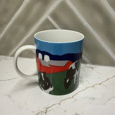 1987 Woody Jackson Cow Mug 12oz Vintage Vermont Farm Ben And Jerry’s picture